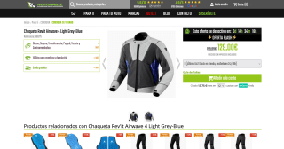 Chaqueta de moto REVIT AIRWAVE 4 AA por solo 129€