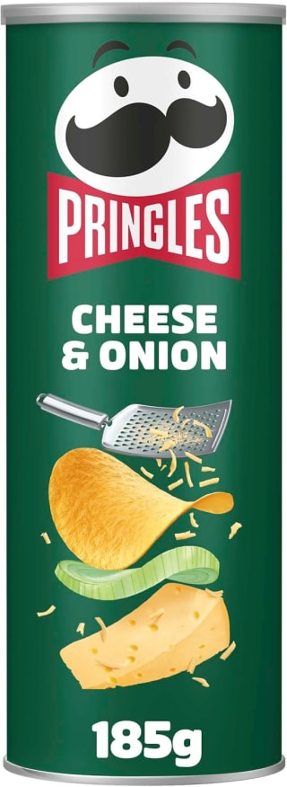 2 x Pringles Cheese & Onion 185g por 3,09€