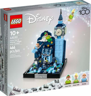 LEGO Disney Peter Pan en Wendy vliegen over Londen voor €44,99 bij Toychamp