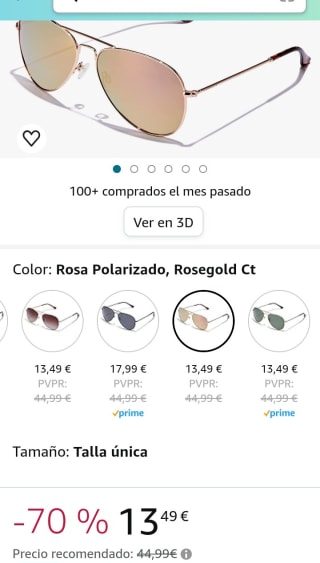 HAWKERS Hawk Gafas Unisex Adulto por 13,49€.