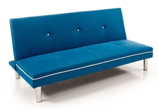 Sofá cama clic clac detalle capitoné 190x88x87 cm por 129,99€