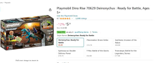 Playmobil Uncle Rob: bewapenen voor de strijd 19,63 bij Amazon