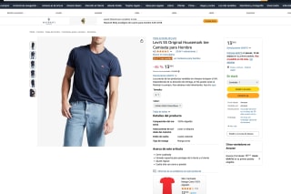 Camiseta Hombre Levi's SS Original Housemark tee por solo 13,50€