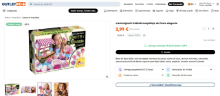 Liscianigiochi 102648 maquillaje de fiesta elegante por 2,99€