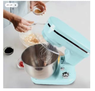 Batidora Amasadora Prixton KR200 - Bol Acero Inox. - 5 Litros - 1200W por 29.72€