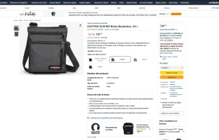 Bolso Bandolera Eastpak por solo 14,95€
