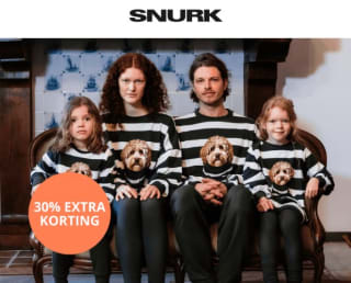 30% extra korting op de kleding sale van SNURK