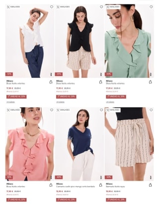 Prendas desde 5€ en Fifty.