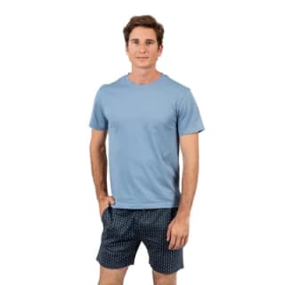 2 Pijamas cortos de hombre de la marca TRAMAS+ por 12,98€