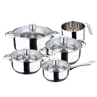 Batería de cocina 9 piezas marca San Ignacio Cassel por 29,99€