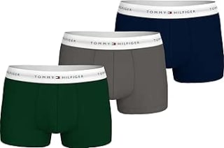 Tommy Hilfiger Men’s 3-Pack Cotton Trunks M Multicolor – £17.75