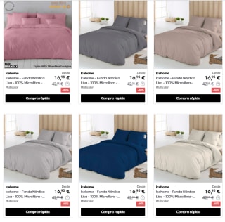 Rellenos nórdicos de calidad desde solo 17,95€