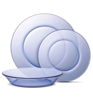 Vajilla Duralex 12 piezas Vidrio Templado Transparente por solo 19,12€