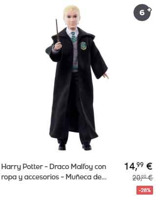Harry Potter - Muñecos por menos de 15€