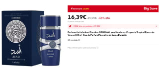 Lattafa Asad Zanzibar Perfume para Hombres 100ml por 16,39€