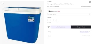 3,50€ descuento en pedidos superiores a 10€ y envío gratis desde la APP