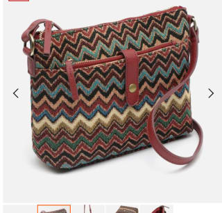 bolso bandolera de Misako por 9,60€