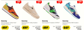 Sport-Korting Saucony sneaker sale tot 85% korting
