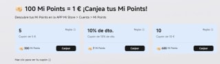 Hasta 20% descuento y cupones hasta 100€ nueva promocion disponible