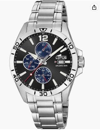 Lotus Reloj Multiesfera para Hombre de Cuarzo con Correa en Acero Inoxidable por 51.49€