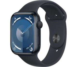 Apple Watch Series 9 45mm Midnight Aluminium Sportband S/M voor €335 bij Bol