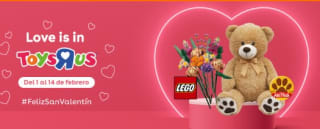 20% dto en selección de peluches y flores Lego