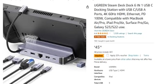 Ugreen Usb C Docking Station Type C Naar Hdmi voor €34,49 bij Amazon