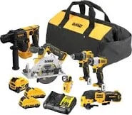DeWALT DCK611P1D2 Accu Combiset 12V 5.0/2.0Ah in Transporttas - 6-delig voor €599,95bij ibood