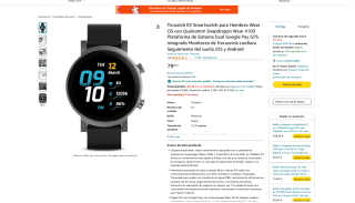 Ticwatch E3 Wear OS con Qualcomm Snapdragon Wear 4100 - Como Nuevo (29 Unidades) precio al tramitar