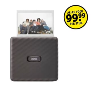 Fujifilm Instax Link Wide Printer grijs voor €99,99 bij Kruidvat