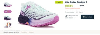 Zapatillas Hoka One One Speedgoat 5 mujer por 88,50€