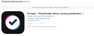 “Prosper” Licencia Prime gratis en Apple