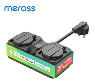 Enchufe Meross inteligente Wifi para exteriores por 23,41€