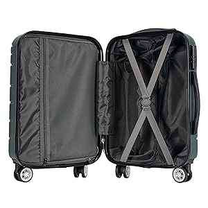 Juego de 3 maletas, Grande, mediana y pequeña de cabina por 41,64€