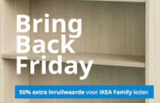 Bring Back Friday IKEA: lever je oude meubel in en ontvang een cadeaubon