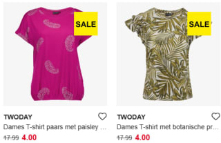 Tot 88% korting in de sale van Scapino