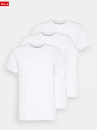 3 Camisetas Calvin Klein Underwear CLASSICS CREW NECK por 35,85€