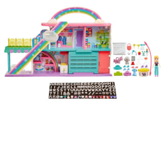 Polly Pocket Centro comercial Dulces sorpresas Casa de muñecas con muebles, figura y accesorios por 40€