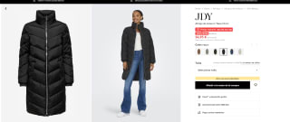 Abrigo largo para mujer por 24,95€