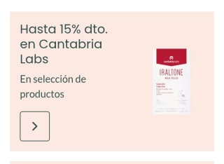 -15% de Descuento en Cantabria Labs desde Dosfarma.