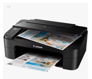 Impresora multifunción inalámbrica Canon PIXMA TS3350 por 35.65€ (Cuenta Nueva 23.65€)