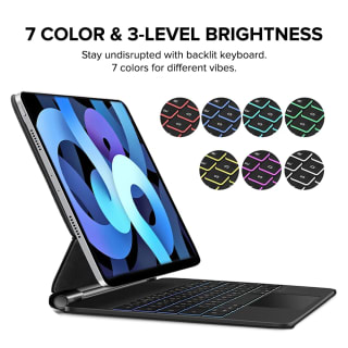 Funda magnética con teclado para iPad por 31,82€