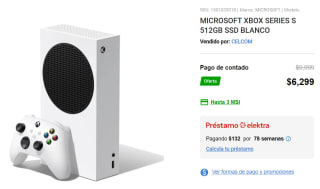Microsoft Xbox Series S 512GB SSD Blanco