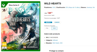 Wild Hearts Xbox y PS5 por $50 en Game Planet