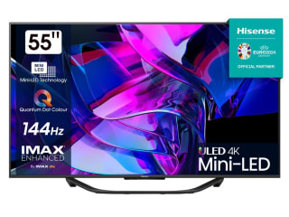 TV Mini LED 55'' HISENSE 55U7KQ Quantum Dot Colour, Modo Juego de 144Hz por 509,15€