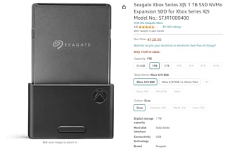 Extension de stockage Seagate Xbox Series X, S à 128,30€