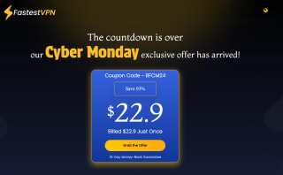 (Cyber ​​Monday) FastestVPN-levenslange deal + gratis wachtwoordbeheerder