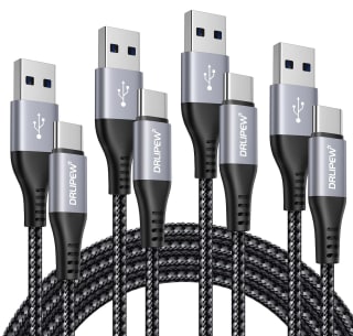 4 Cables USB C por 10,56€
