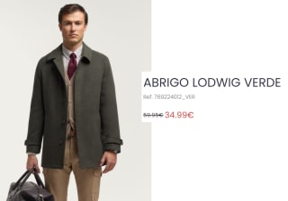 Abrigo Lodwig para Hombre por 34.99€