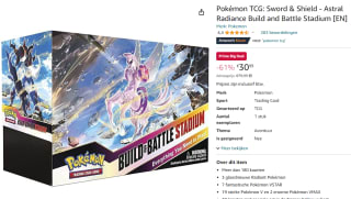 Pokémon TCG: Sword & Shield - Astral Radiance Build and Battle Stadium voor €30,99 bij Amazon